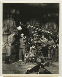 6h387 GUNGA DIN candid 8.25x10 still '39 camera crew filming Douglas Fairbanks Jr. by Alex Kahle!