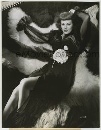 6h452 JANIS PAIGE 7.25x9.5 still '48 full-length in sexy sheer gown when she made Wallflower!