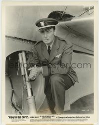 6h976 WINGS OF THE NAVY 8x10.25 still '39 George Brent as airplane inventor & flying instructor!