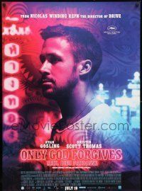 6j077 ONLY GOD FORGIVES advance Canadian 1sh '13 Ryan Gosling, directed by Nicolas Winding Refn!