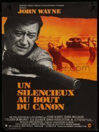 6j560 McQ French 23x31 '74 John Sturges, John Wayne is a busted cop with an unlicensed gun!
