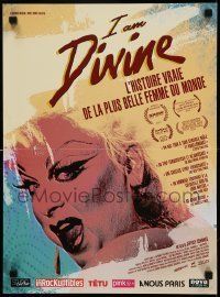 6j602 I AM DIVINE French 16x21 '14 Jeffrey Schwarz's drag queen documentary, different!