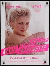 6j626 MARIE ANTOINETTE advance French 16x21 '06 Kirsten Dunst revealed, directed by Sofia Coppola!