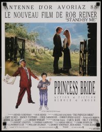 6j636 PRINCESS BRIDE French 16x21 '88 Rob Reiner fantasy classic as real as the feelings you feel!