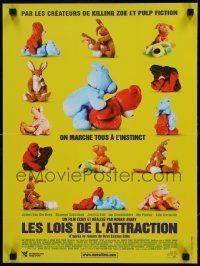 6j650 RULES OF ATTRACTION French 16x21 '02 wacky images of stuffed animals in compromising positions