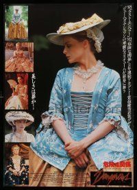 6j671 DANGEROUS LIAISONS Japanese 24x33 '89 Glenn Close, Michelle Pfeiffer, female cast!