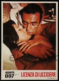 6j094 DR. NO set of 4 Italian 13x18 pbustas R70s Sean Connery as James Bond 007 with sexy ladies!