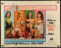 6k024 ANYONE CAN PLAY 1/2sh '68 sexiest near-naked Ursula Andress, Virna Lisi, Auger & Mell!