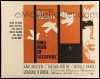 6k040 BIRDMAN OF ALCATRAZ 1/2sh '62 Burt Lancaster in John Frankenheimer's prison classic!