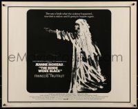 6k053 BRIDE WORE BLACK 1/2sh '68 Francois Truffaut's La Mariee Etait en Noir, Jeanne Moreau!