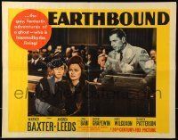 6k125 EARTHBOUND 1/2sh '40 ghost Warner Baxter, Andrea Leeds, directed by Irving Pichel!