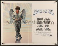 6k177 HEAVEN CAN WAIT int'l 1/2sh '78 Birney Lettick art of angel Warren Beatty!