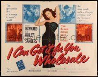 6k196 I CAN GET IT FOR YOU WHOLESALE 1/2sh '51 Susan Hayward made good with a plunging neckline!