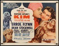 6k222 KIM 1/2sh R62 Errol Flynn & Dean Stockwell in mystic India, from Rudyard Kipling story!