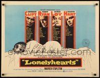 6k253 LONELYHEARTS style B 1/2sh '59 Montgomery Clift, from Nathaniel West's depressing novel!