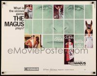 6k263 MAGUS 1/2sh '68 Michael Caine, Anthony Quinn, Candice Bergen, Anna Karina, the game is life!