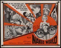 6k286 MONDO NUDO 1/2sh '68 Naked World, odd documentary!