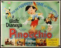 6k331 PINOCCHIO 1/2sh R62 Disney classic fantasy cartoon about a wooden boy who wants to be real!