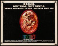 6k347 PROPHECY 1/2sh '79 John Frankenheimer, art of monster in embryo by Paul Lehr!