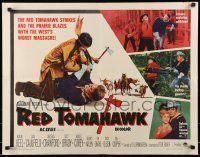 6k360 RED TOMAHAWK 1/2sh '66 Redskin vengeance, the prairie blazes with the West's worst massacre!