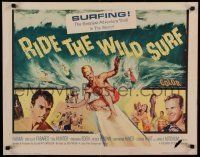 6k365 RIDE THE WILD SURF 1/2sh '64 Fabian, ultimate poster for surfers to display on their wall!