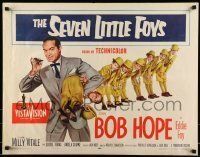 6k391 SEVEN LITTLE FOYS 1/2sh '55 Bob Hope & his seven kids in wacky outfits, Milly Vitale!