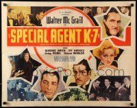 6k403 SPECIAL AGENT K-7 1/2sh '37 Walter McGrail, from the famous radio secret service sensations!