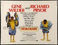 6k412 STIR CRAZY 1/2sh '80 Gene Wilder & Richard Pryor in chicken suits, directed by Poitier!