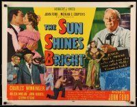 6k418 SUN SHINES BRIGHT style B 1/2sh '53 Charles Winninger, Irvin Cobb stories, John Ford!