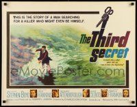 6k442 THIRD SECRET 1/2sh '64 Stephen Boyd searching for a killer who might even be himself!