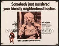 6k479 WHO KILLED MARY WHATS'ERNAME 1/2sh '71 somebody murdered the neighborhood hooker!