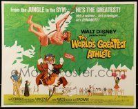 6k486 WORLD'S GREATEST ATHLETE 1/2sh '73 Walt Disney, Jan-Michael Vincent goes from jungle to gym!