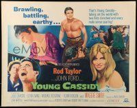 6k494 YOUNG CASSIDY 1/2sh '65 John Ford, bellowing, brawling, womanizing Rod Taylor!