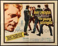 6k496 YOUNG SAVAGES 1/2sh '61 Burt Lancaster, Dina Merrill, directed by John Frankenheimer