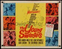6k497 YOUNG SWINGERS 1/2sh '63 it's a real hot Hootenanny with a bundle of young swingers!