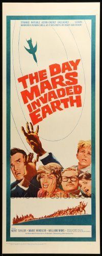 6k596 DAY MARS INVADED EARTH insert '63 their bodies & brains were destroyed by alien super-minds!
