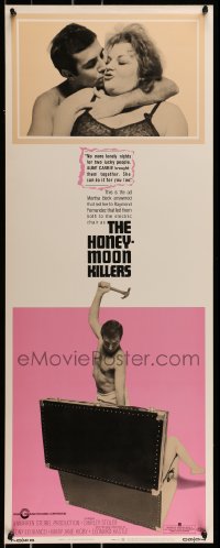 6k692 HONEYMOON KILLERS insert '69 anti-romantic Shirley Stoler & Tony Lo Bianco, different!