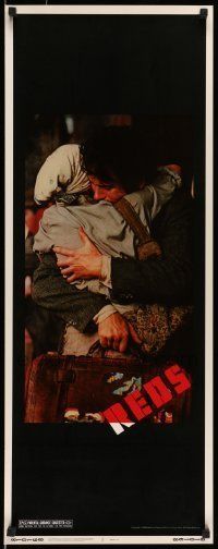 6k850 REDS insert '81 Warren Beatty as John Reed & Diane Keaton in Russia!