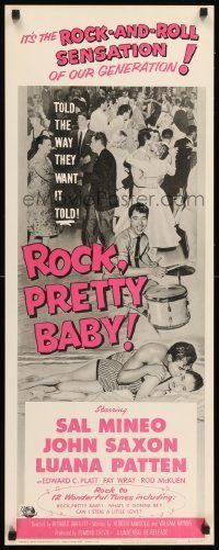 6k862 ROCK PRETTY BABY insert R64 Sal Mineo, it's the rock 'n roll sensation of our generation!