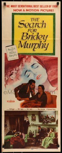 6k877 SEARCH FOR BRIDEY MURPHY insert '56 reincarnated Teresa Wright, from best selling book!