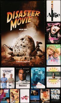 6m362 LOT OF 18 UNFOLDED MOSTLY DOUBLE-SIDED MOSTLY 27X40 ONE-SHEETS '90s-10s cool movie images!