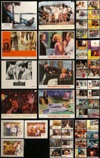 6m080 LOT OF 59 LOBBY CARDS '60s-80s incomplete sets from a variety of different movies!