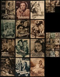6m015 LOT OF 29 1930S GERMAN PROGRAMS '30s great images from a variety of different movies!