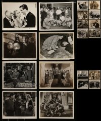 6m277 LOT OF 20 MOSTLY 1930S-40S 8X10 STILLS '30s-40s a variety of movie scenes, some candid!