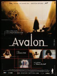 6p571 AVALON French 1p '01 cool Japanese sci-fi fantasy movie directed by Mamoru Oshii!