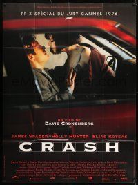 6p639 CRASH French 1p '96 David Cronenberg, James Spader, bizarre sex movie!