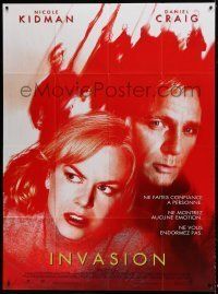 6p755 INVASION French 1p '07 Nicole Kidman & Daniel Craig, Invasion of the Body Snatches remake!