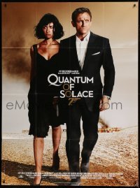 6p885 QUANTUM OF SOLACE French 1p '08 c/u of Daniel Craig as James Bond & sexy Olga Kurylenko!