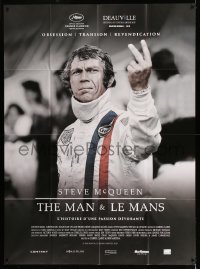 6p934 STEVE MCQUEEN THE MAN & LE MANS French 1p '15 documentary about his car racing obsession!