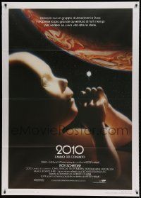 6p078 2010 Italian 1p '85 year we make contact, sequel to 2001: A Space Odyssey, starchild art!